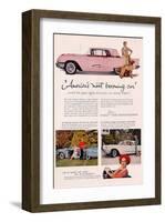 1959 Thunderbird- Becoming Car-null-Framed Art Print