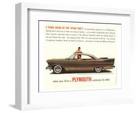1960 Chrysler Plymouth-null-Framed Art Print