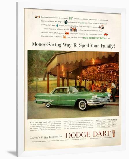 1960 Dodge Dart-Money Saving-null-Framed Premium Giclee Print