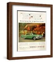1960 Dodge Dart-Money Saving-null-Framed Art Print