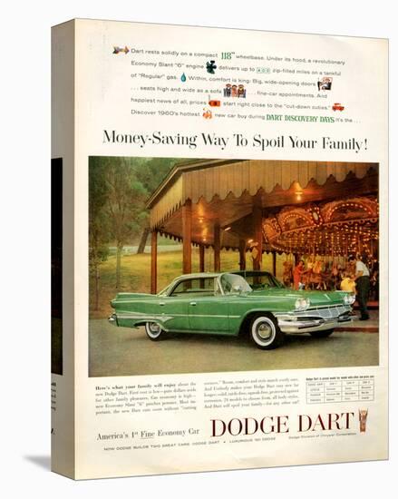 1960 Dodge Dart-Money Saving-null-Stretched Canvas