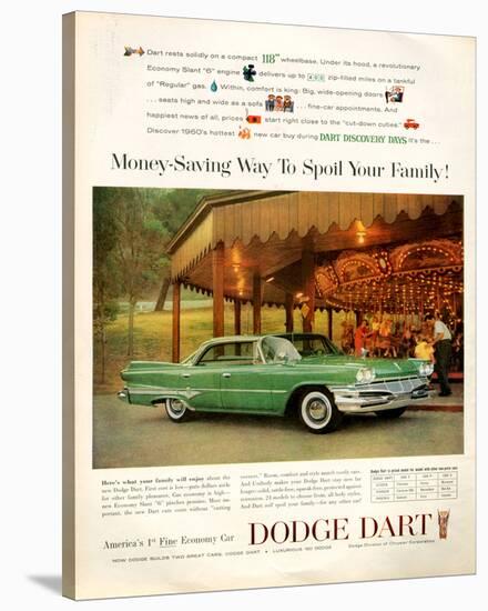 1960 Dodge Dart-Money Saving-null-Stretched Canvas