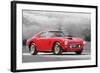 1960 Ferrari 250 GT SWB Watercolor-NaxArt-Framed Art Print