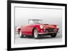 1960 Ferrari 250GT Pinifarina Watercolor-NaxArt-Framed Premium Giclee Print