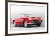 1960 Ferrari 250GT Pinifarina Watercolor-NaxArt-Framed Art Print