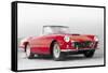 1960 Ferrari 250GT Pinifarina Watercolor-NaxArt-Framed Stretched Canvas