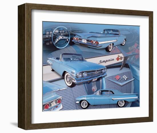 1960 Impala-null-Framed Art Print