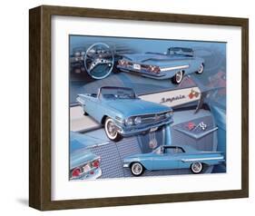 1960 Impala-null-Framed Art Print