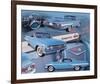 1960 Impala-null-Framed Art Print