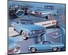 1960 Impala-null-Mounted Art Print