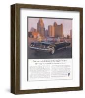 1960 Mercury Montclair 2-Door-null-Framed Art Print