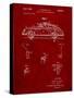 1960 Porsche 365 Patent-Cole Borders-Stretched Canvas