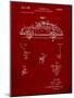 1960 Porsche 365 Patent-Cole Borders-Mounted Art Print
