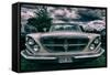 1960's Car-Tim Kahane-Framed Stretched Canvas