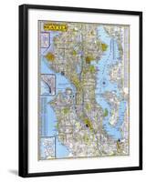 1960, Seattle 1960, Washington, United States-null-Framed Giclee Print