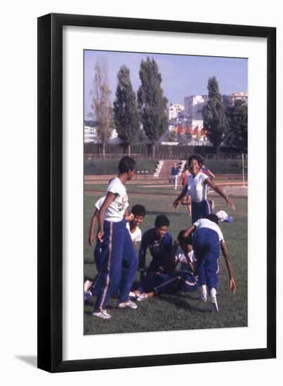 1960: Tennessee State University's "Tigerbelles"-James Whitmore-Framed Photographic Print
