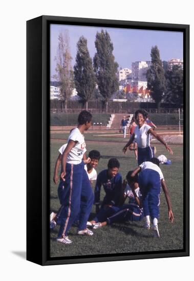 1960: Tennessee State University's "Tigerbelles"-James Whitmore-Framed Stretched Canvas