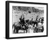 1960, Woody Strode, Jeffrey Hunter and John Ford-null-Framed Photo