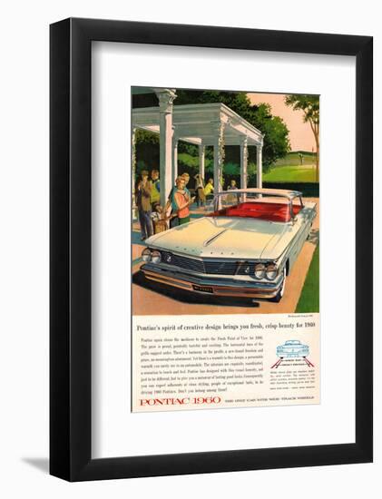 1960GM Pontiac-Creative Design-null-Framed Art Print