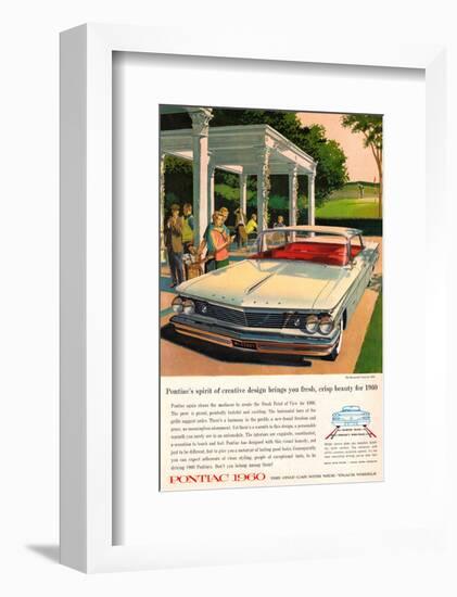 1960GM Pontiac-Creative Design-null-Framed Art Print