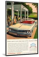 1960GM Pontiac-Creative Design-null-Mounted Art Print