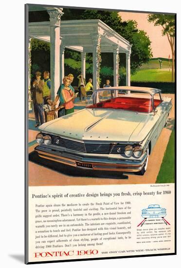 1960GM Pontiac-Creative Design-null-Mounted Art Print