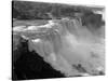 1960s American Falls Portion of Niagara Falls New York-null-Stretched Canvas