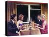 1960s Dinner Party-Heinz Zinram-Stretched Canvas