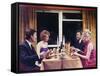 1960s Dinner Party-Heinz Zinram-Framed Stretched Canvas