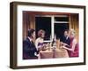 1960s Dinner Party-Heinz Zinram-Framed Photographic Print