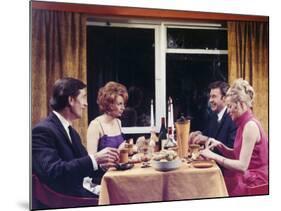 1960s Dinner Party-Heinz Zinram-Mounted Photographic Print