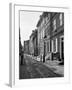 1960s Elfreth's Alley a Narrow Colonial Belgian Block Street Lined with Quaint Homes Philadelphia-null-Framed Photographic Print