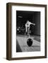 1960s MAN RELEASING BALL DOWN BOWLING ALLEY LANE-H. Armstrong Roberts-Framed Photographic Print