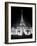 1960s Night Eiffel Tower across Fountains by Palais Du Chaillot Paris, France-null-Framed Photographic Print