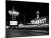 1960s Night Scene of the Stardust Casino Las Vegas,, Nevada-null-Mounted Photographic Print