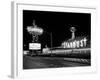 1960s Night Scene of the Stardust Casino Las Vegas,, Nevada-null-Framed Photographic Print