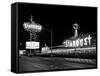 1960s Night Scene of the Stardust Casino Las Vegas,, Nevada-null-Framed Stretched Canvas