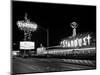 1960s Night Scene of the Stardust Casino Las Vegas,, Nevada-null-Mounted Photographic Print