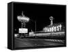 1960s Night Scene of the Stardust Casino Las Vegas,, Nevada-null-Framed Stretched Canvas