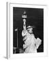 1960s Statue of Liberty Shown from Waist Up-null-Framed Photographic Print