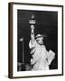 1960s Statue of Liberty Shown from Waist Up-null-Framed Photographic Print