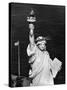 1960s Statue of Liberty Shown from Waist Up-null-Stretched Canvas