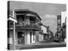 1960s Street Scene French Quarter New Orleans, Louisiana-null-Stretched Canvas