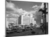 1960s STREET SCENE WILSHIRE BOULEVARD AND RODEO DRIVE LOS ANGELES CA USA-Panoramic Images-Mounted Photographic Print