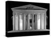 1960s Thomas Jefferson Memorial Lit Up at Night-null-Stretched Canvas