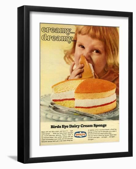 1960s UK Birds Eye Magazine Advertisement-null-Framed Giclee Print