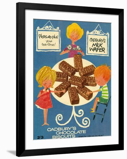 1960s UK Cadbury's Magazine Advertisement-null-Framed Premium Giclee Print