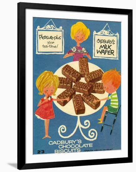 1960s UK Cadbury's Magazine Advertisement-null-Framed Giclee Print