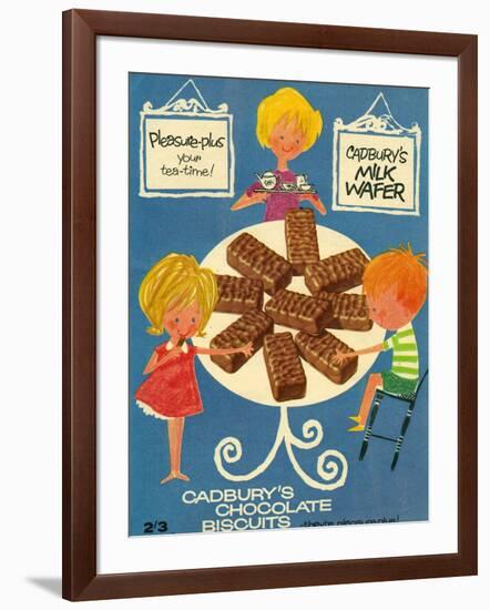 1960s UK Cadbury's Magazine Advertisement-null-Framed Giclee Print