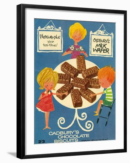 1960s UK Cadbury's Magazine Advertisement-null-Framed Giclee Print